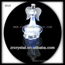 K9 Crystal Angel mit LED-Lichtbasis